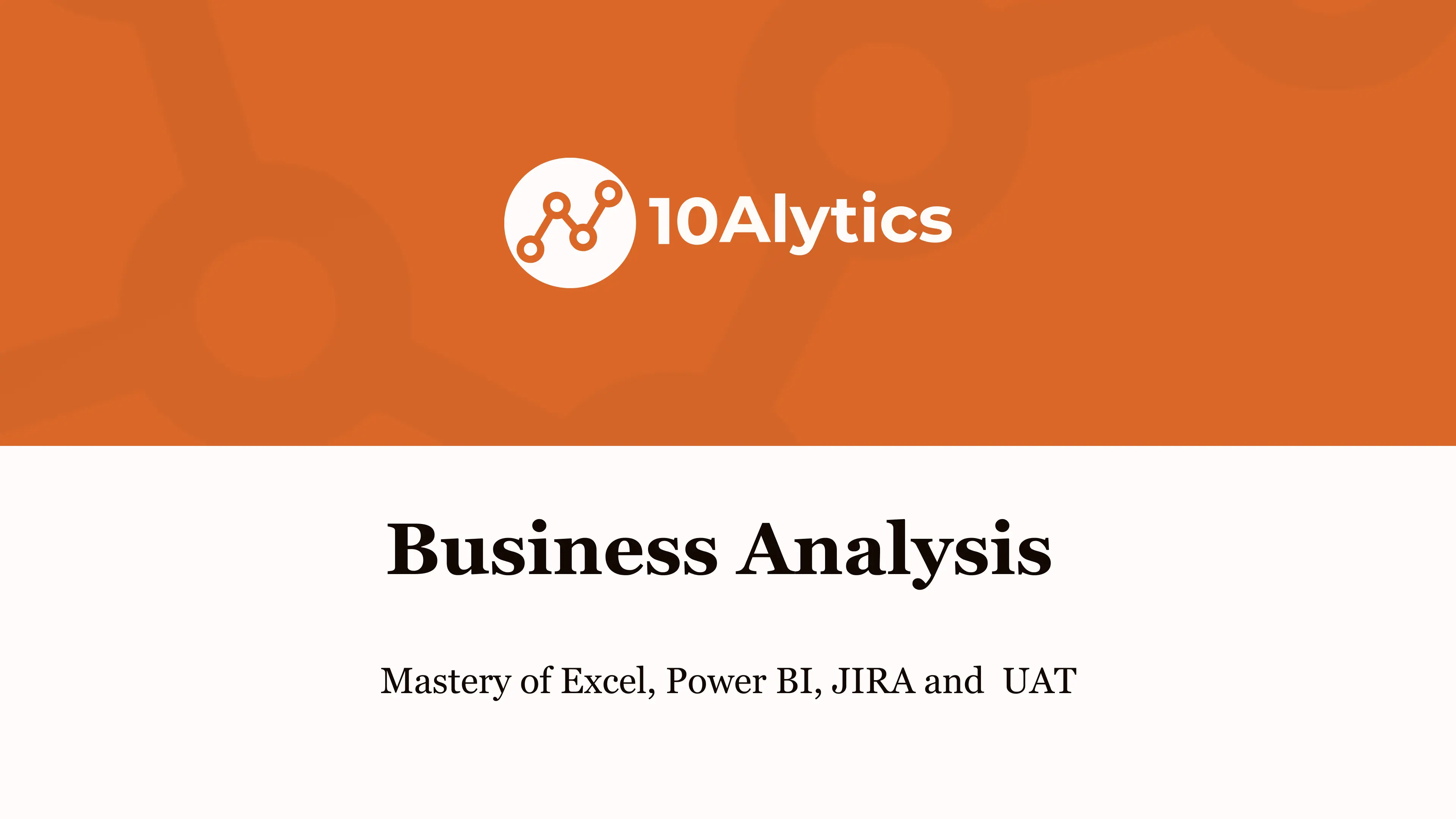 Business Analysis - 2025