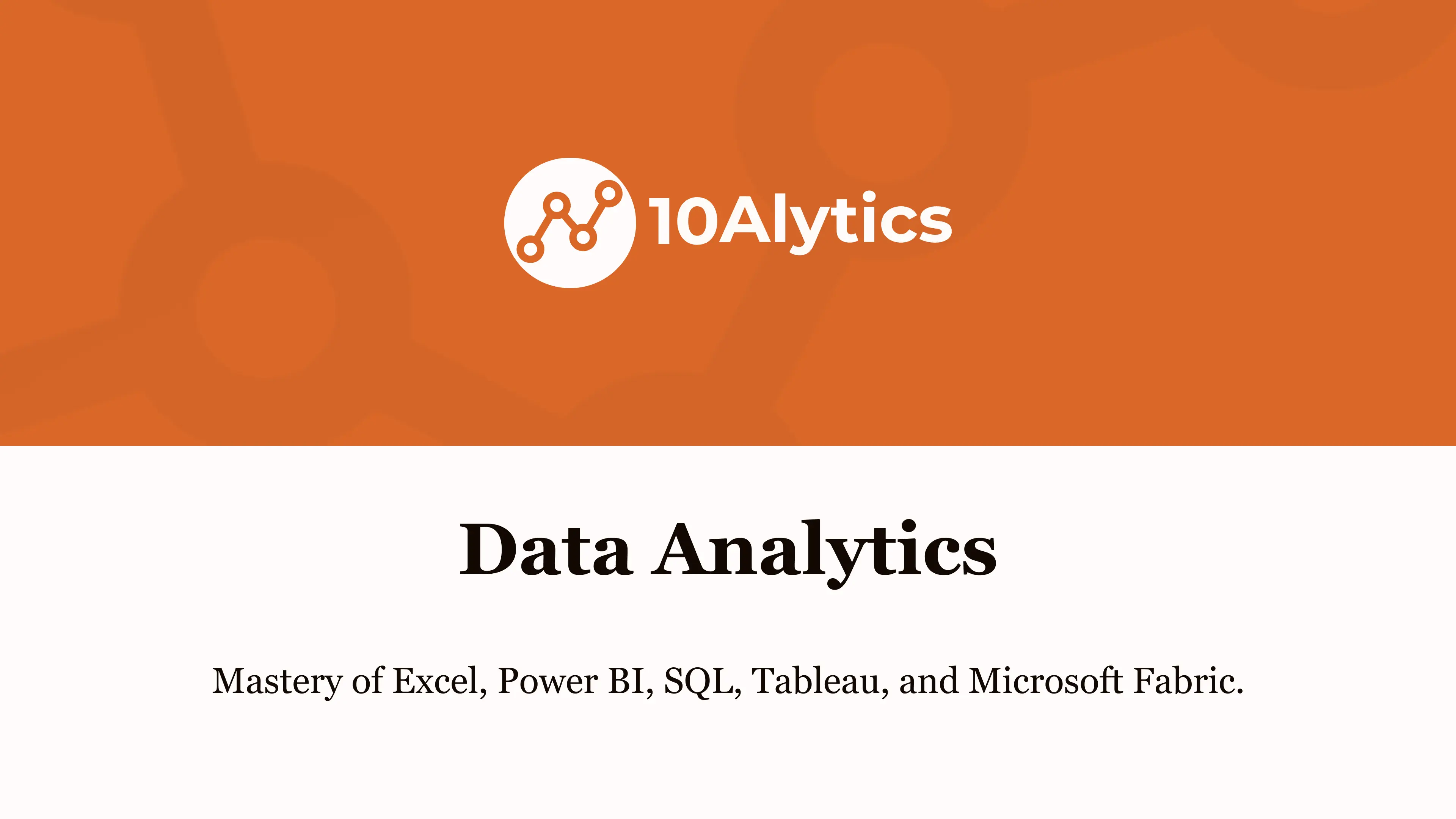 Data Analytics - 2025